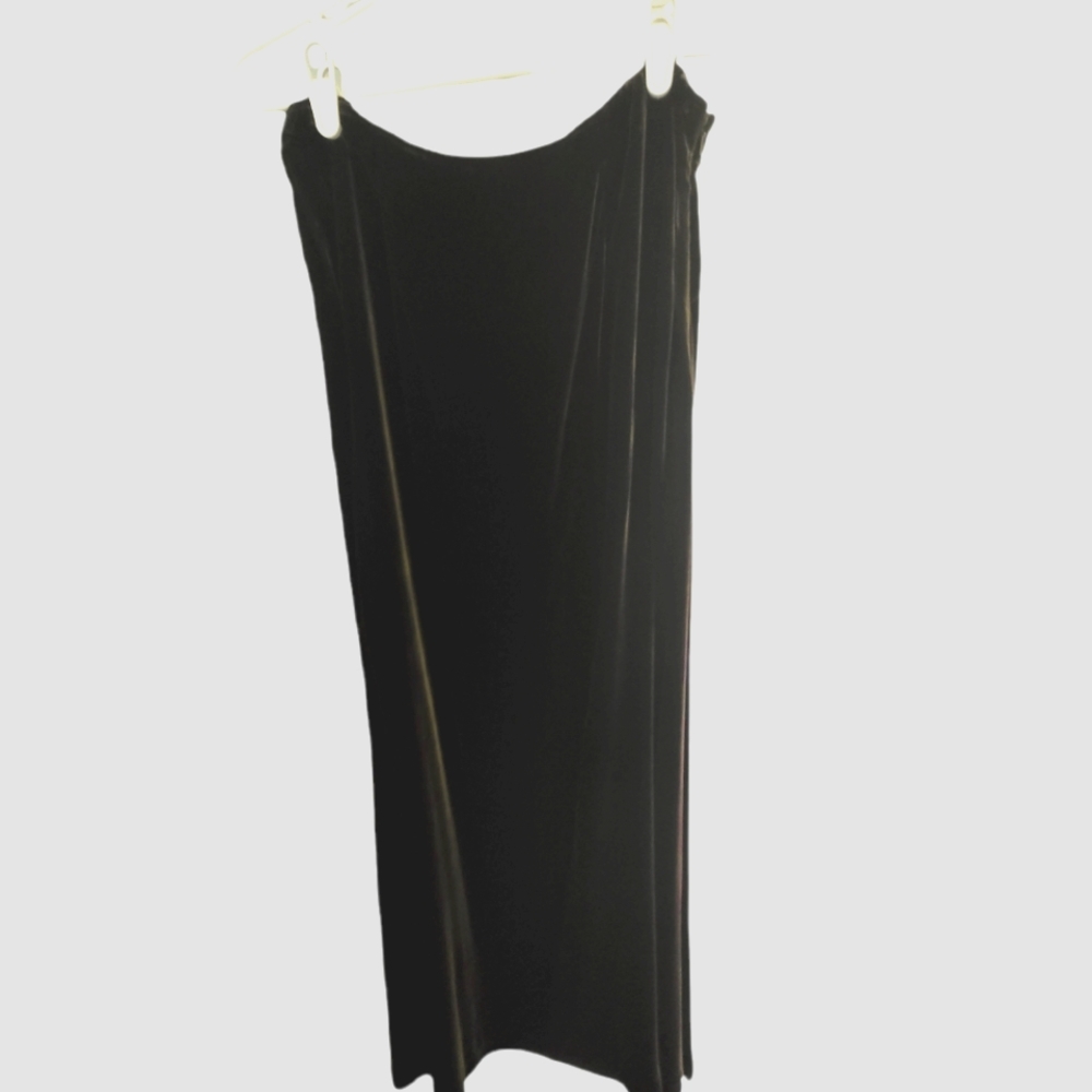 Eileen Fisher Velvet Skirt Medium